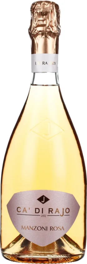 CA'DI RAJO MANZONI ROSA ROSÉ SPUMANTE MILLESIMATO 75CL