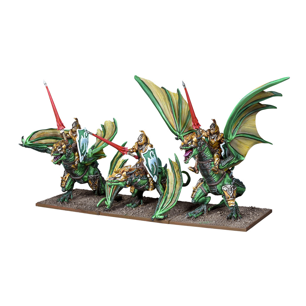 Kings of War - Elf Drakon Riders Regiment