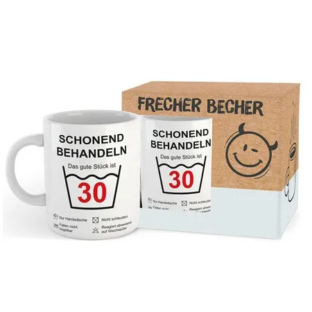 Erfurth Scherzartikel Tasse 30 Grad