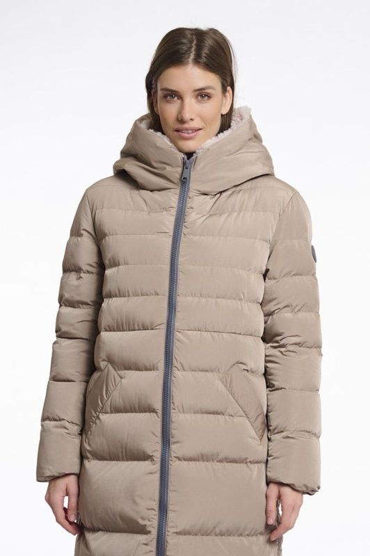 Rino&Pelle - Keila - Faux-fur Jas - Groen