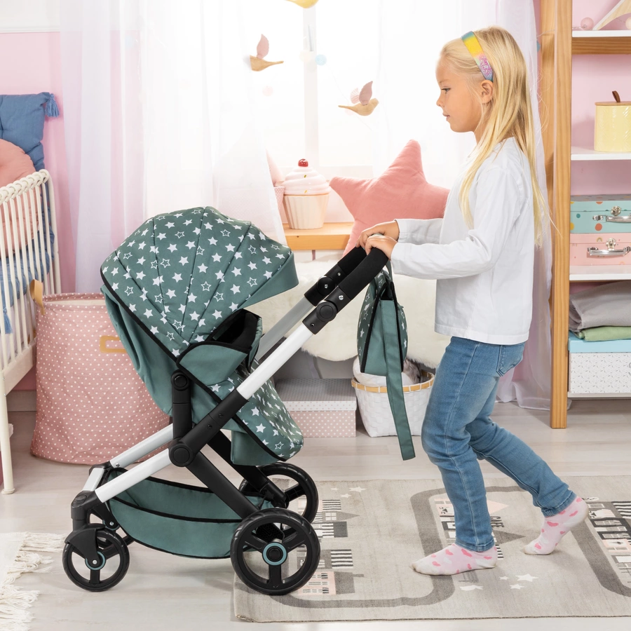 bayer Design Kombi-Puppenwagen Xeo