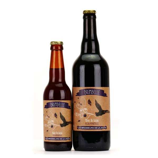 Bière Brimbelle de Lozère - Blanche à la myrtille 5%