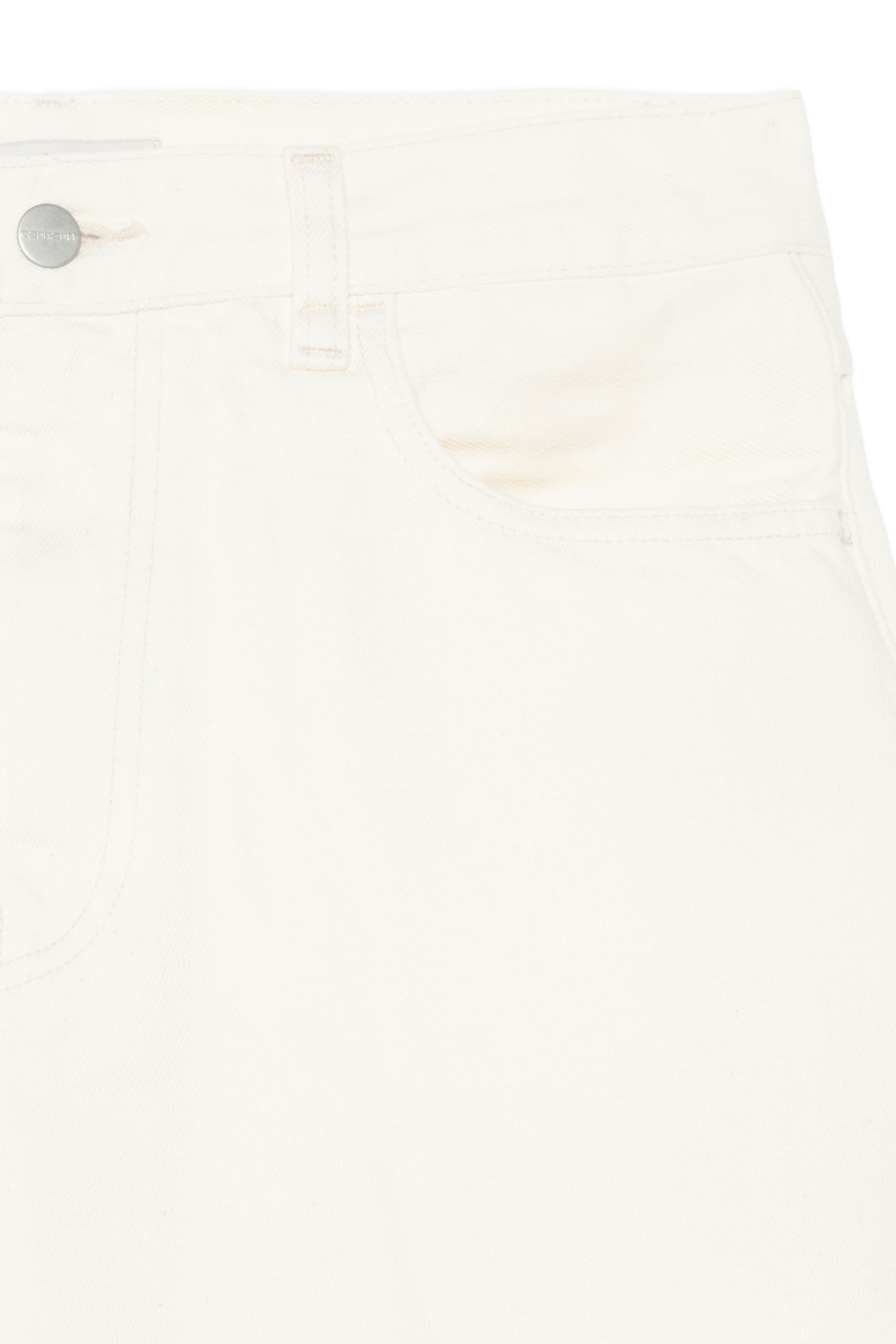 CARHARTT WIP Short W' Brandon Short Blanc