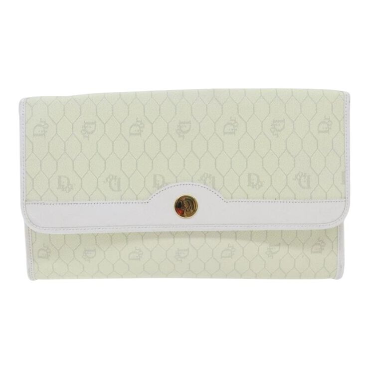 Dior Vintage Dior Crossbody Bag White