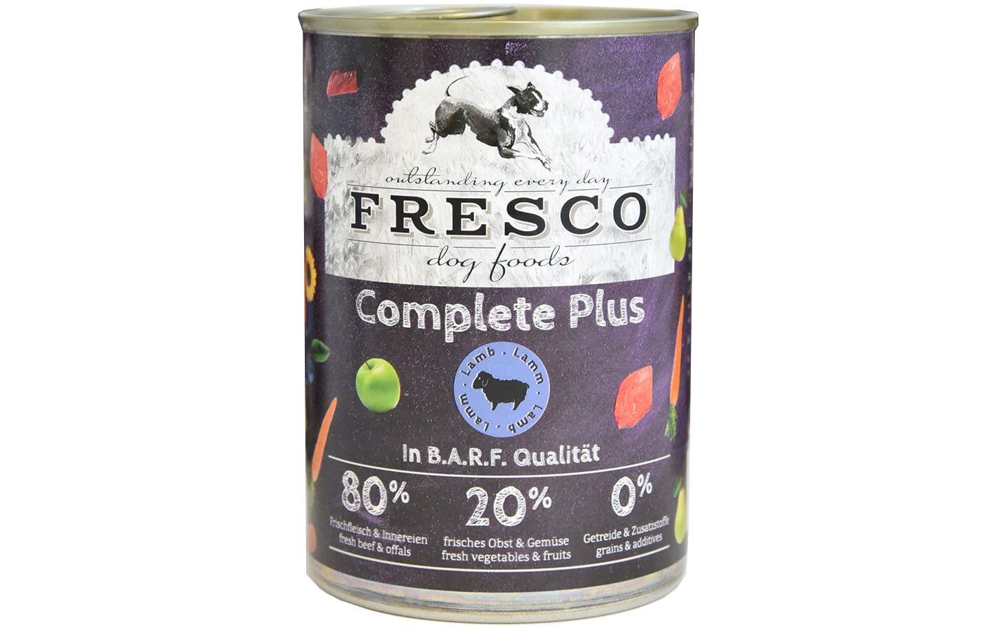 Nassfutter Complete Plus Lamm 400 gAlleinfuttermittel für Hunde