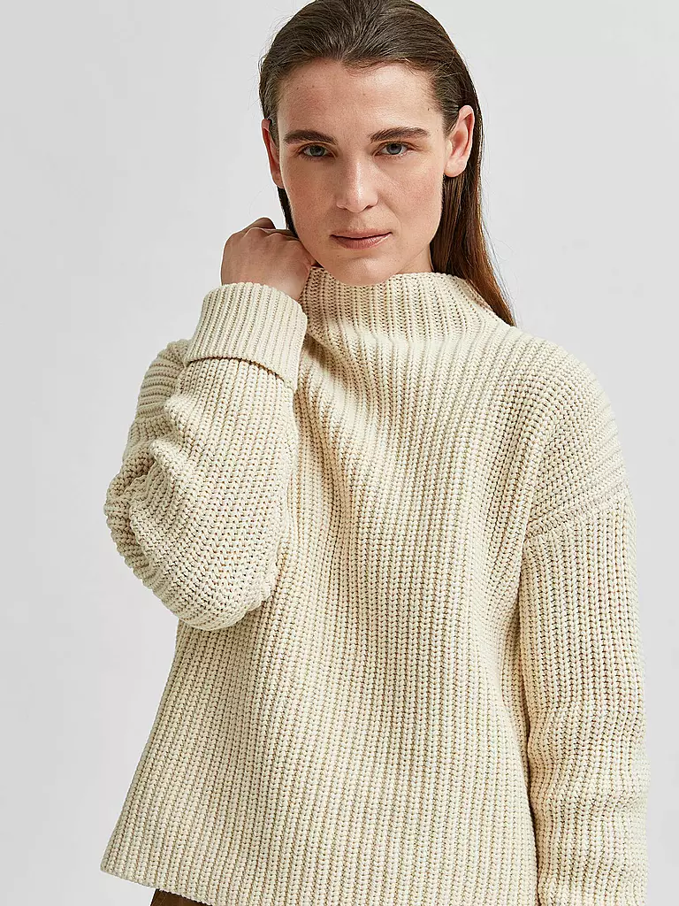 SELECTED FEMME Pullover SLFSELMA beige