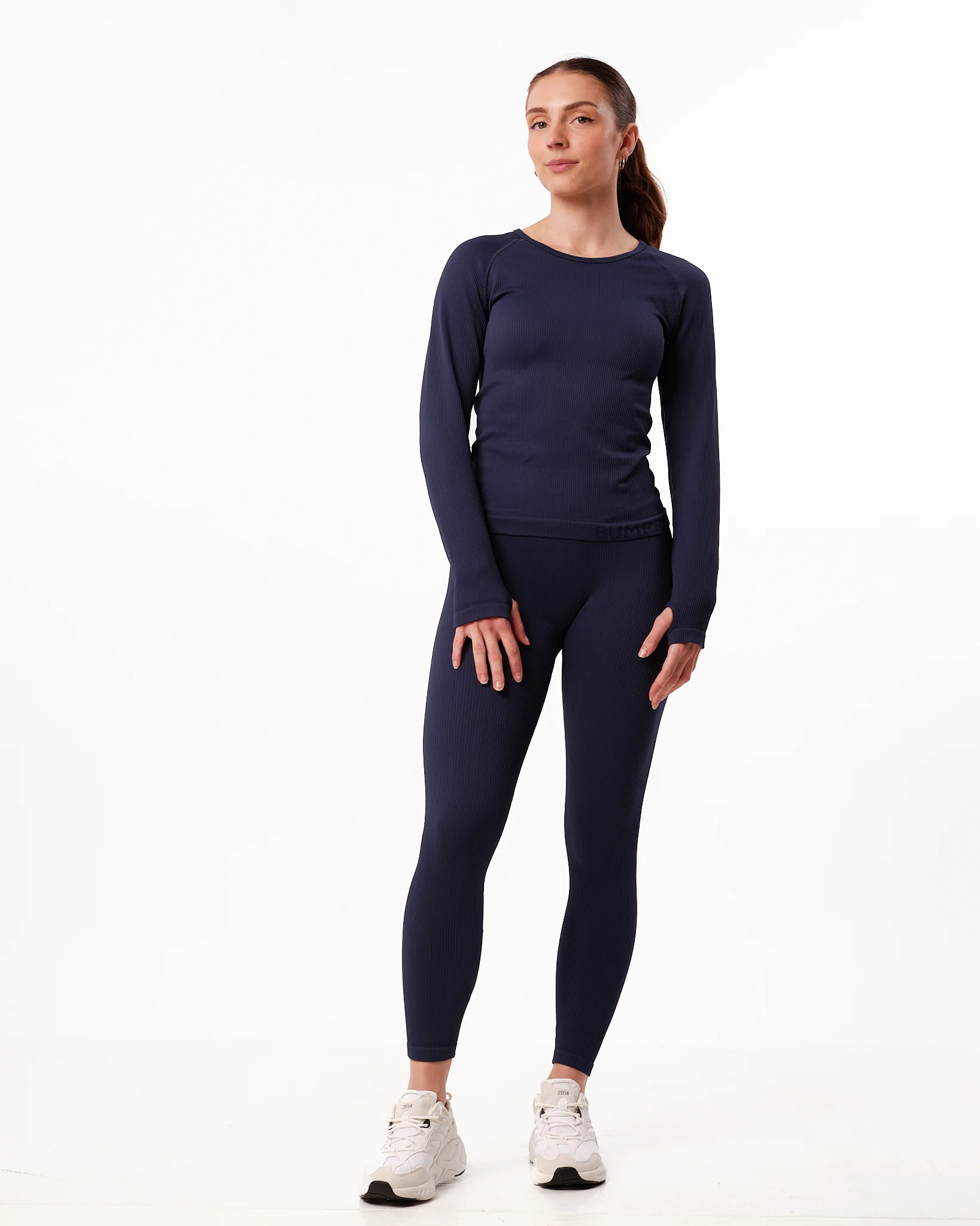 Bumpro Perfect Rib Sweatshirt Blue Navy