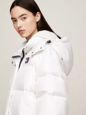 Casaco puffer Alaska de comprimento maxi