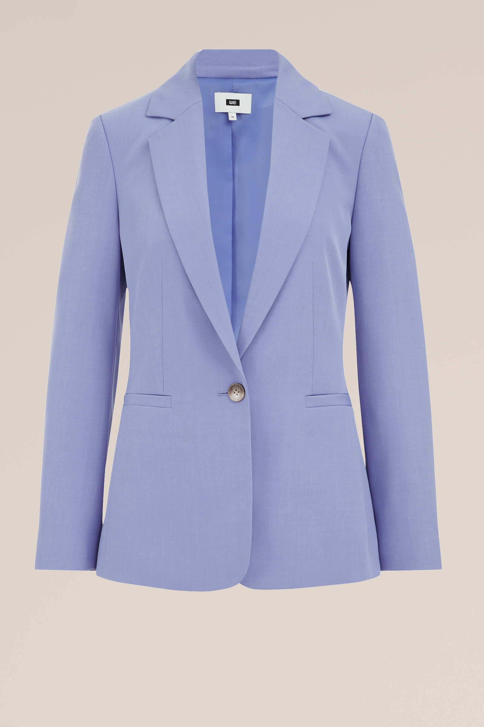 getailleerde blazer WE Fashion Paars