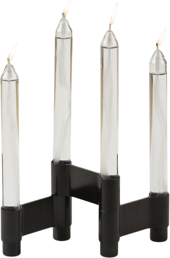 Studio About LINK, CANDLE HOLDER, BLACK ANODIZED, 11060B 111