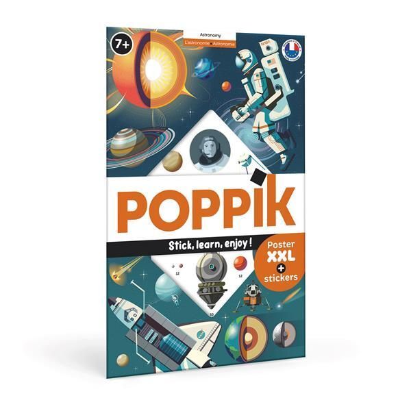 POPPIK Sticker Lernposter Astronomie