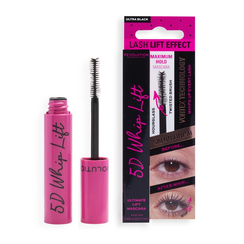 Makeup Revolution 5D Whip Lift Mascara 12 ml - Black