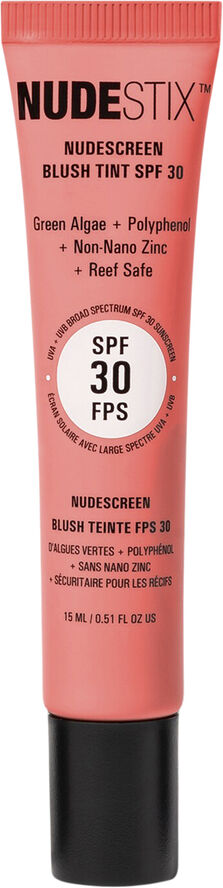 Nudestix NUDESCREEN BLUSH TINT SPF 30 PEACHE