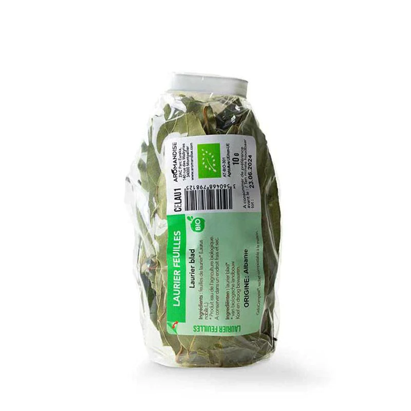 Feuilles de Laurier bio - 10 g Aromandise