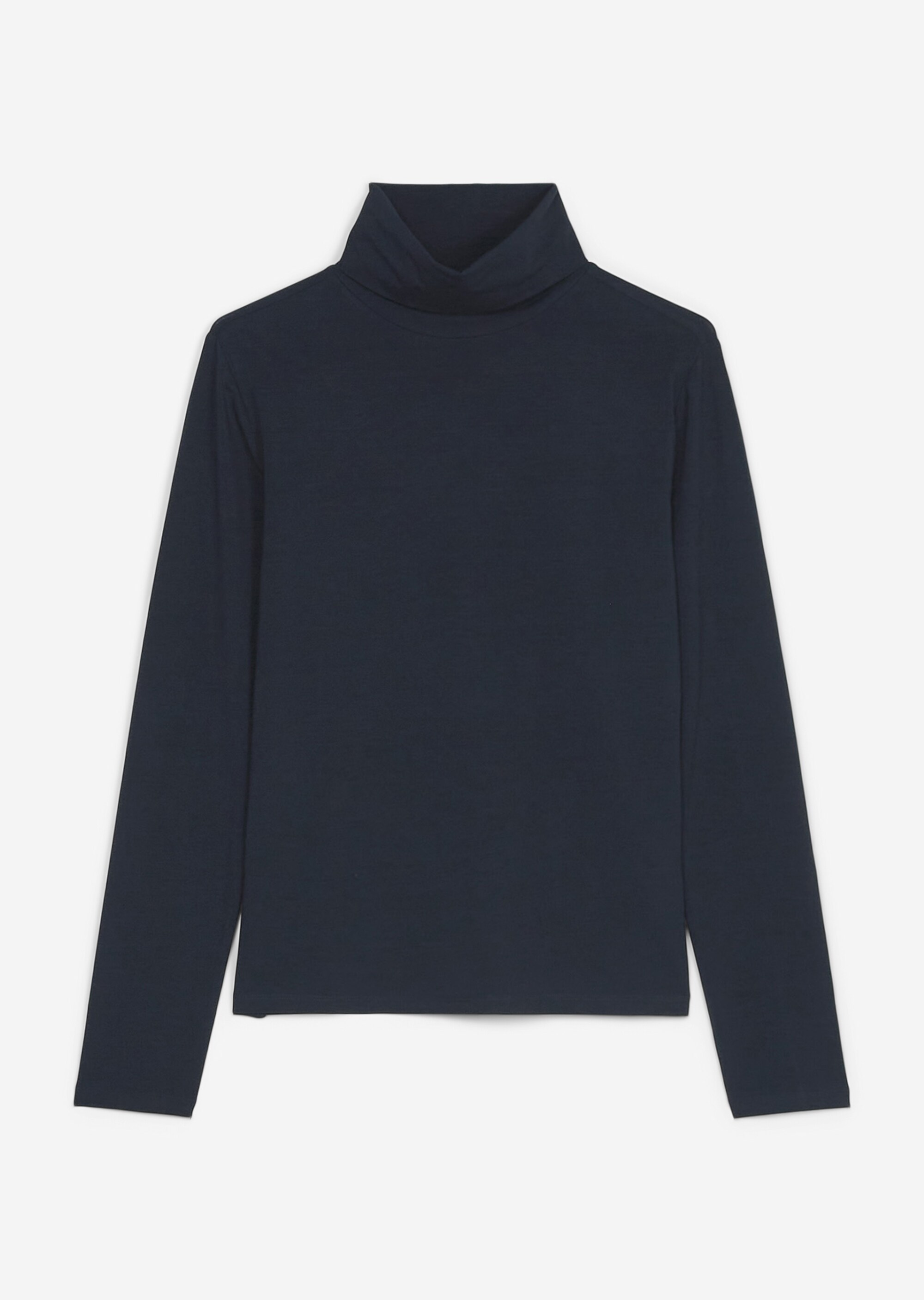 Rollkragen-Longsleeve regularmit TENCEL™ Modal