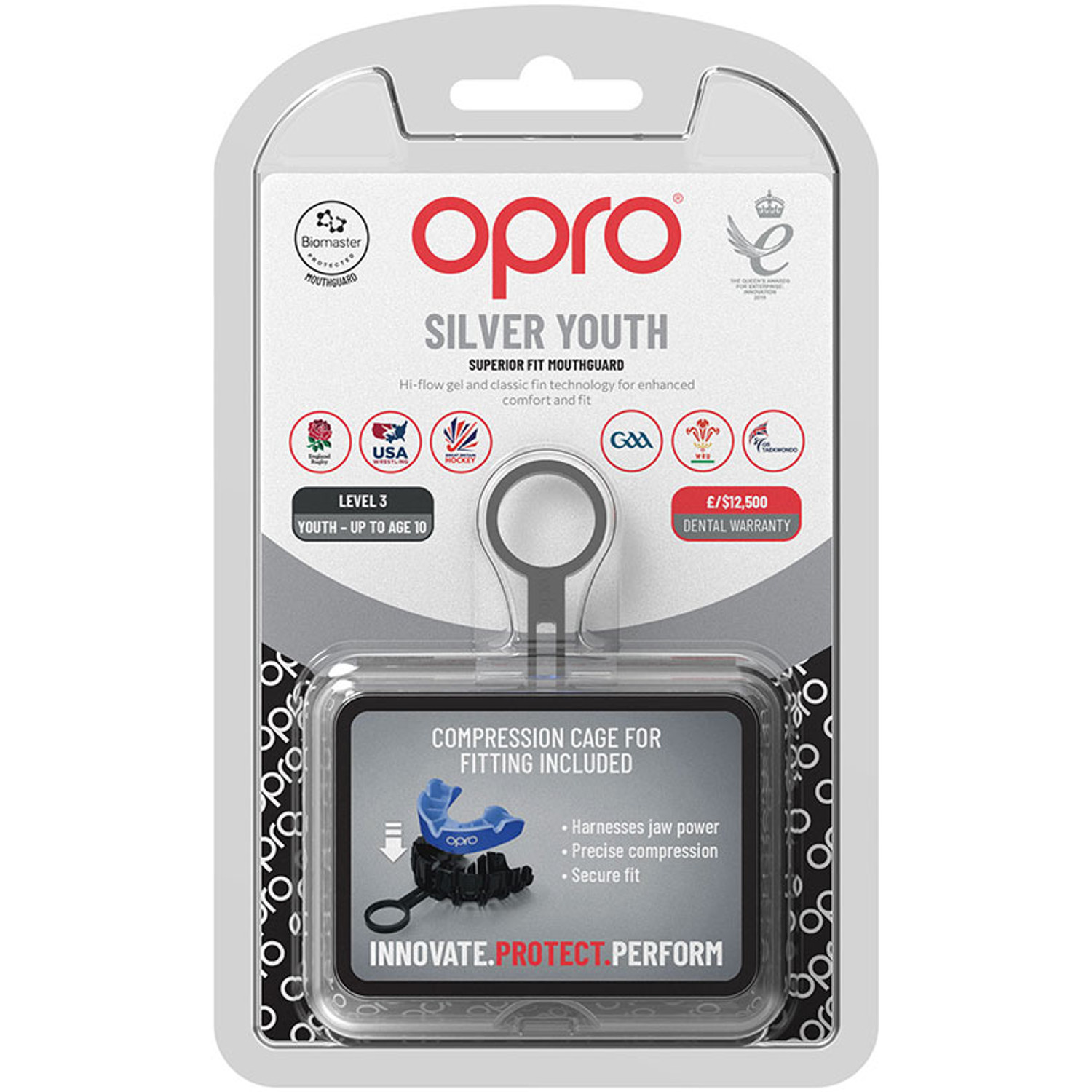 Opro Silver Superior Fit Bitje 1 St.