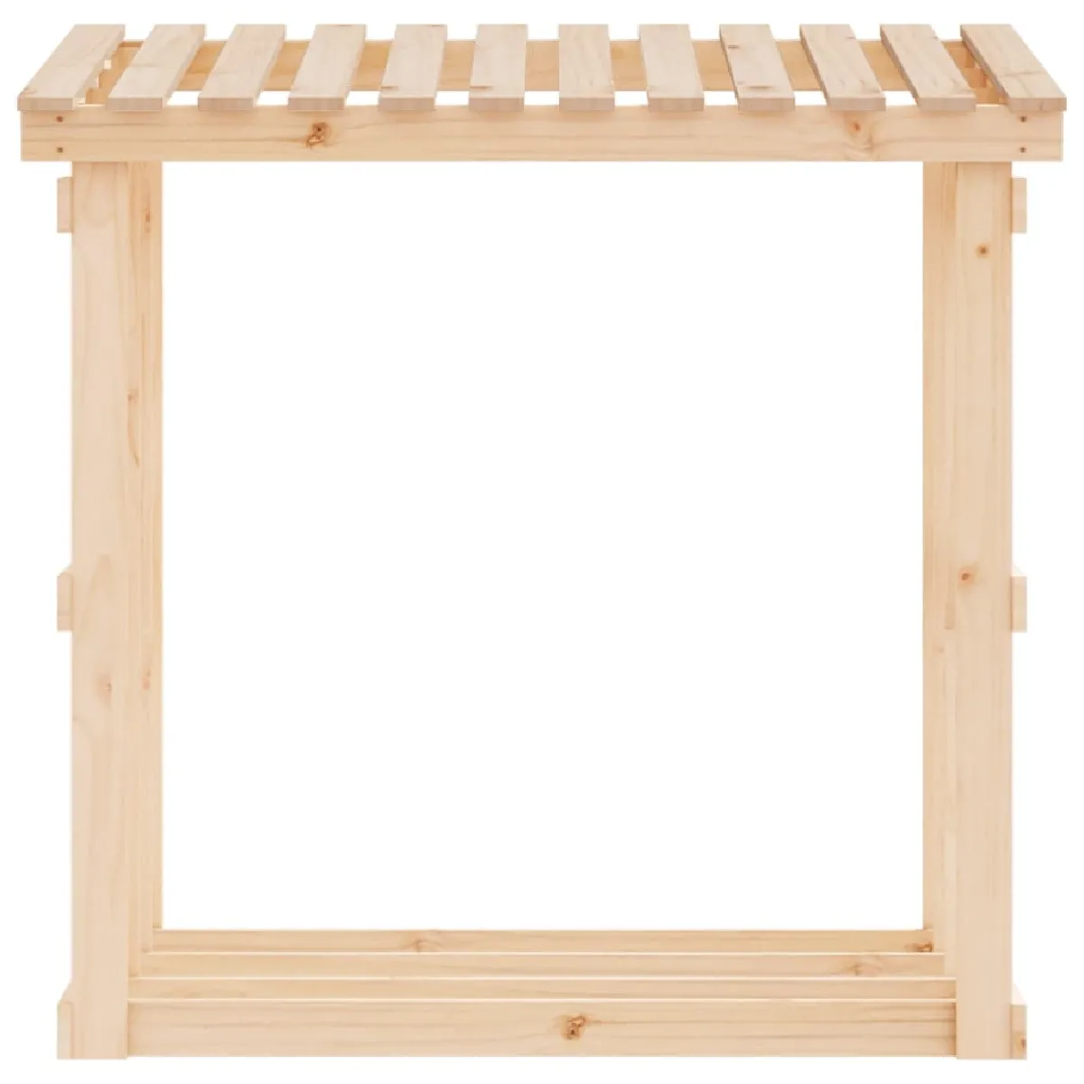 vidaXL Support pour bois de chauffage - Pin