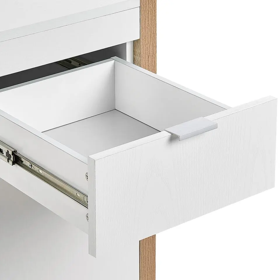 JOHNSON - Bureau - Wit - Vezelplaat