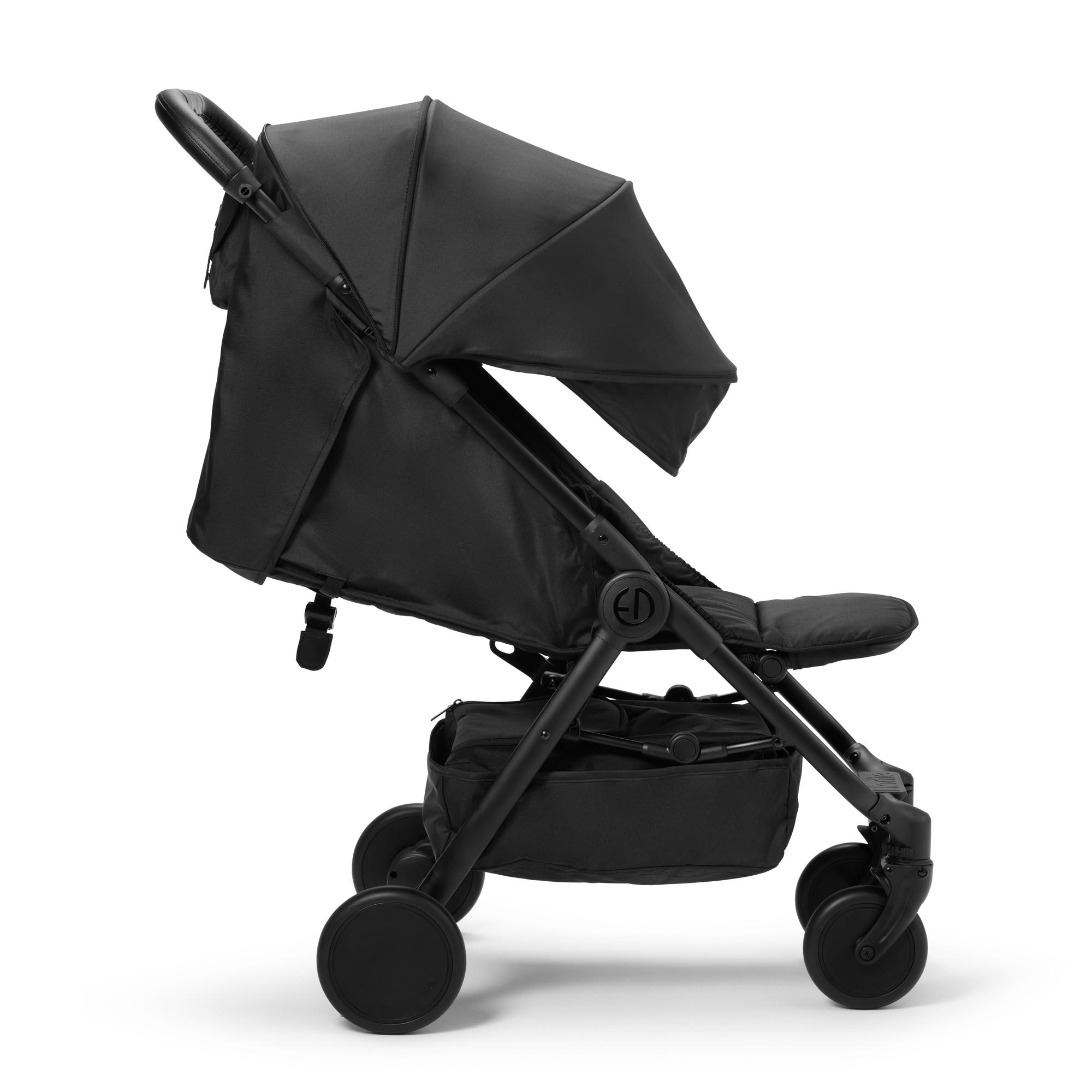 Elodie Mondo plooibuggy incl. wieg, veiligheidsbeugel adapters voor autostoel black