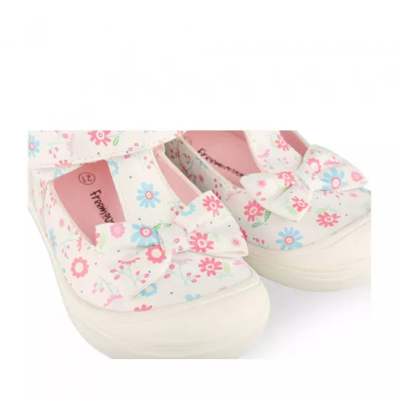 Baskets BLANC FREEMOUSS GIRL