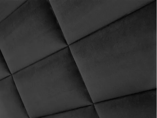 Panneaux muraux tête de lit - 180 cm - Velours - Gris - BONTE de Pascal Morabito