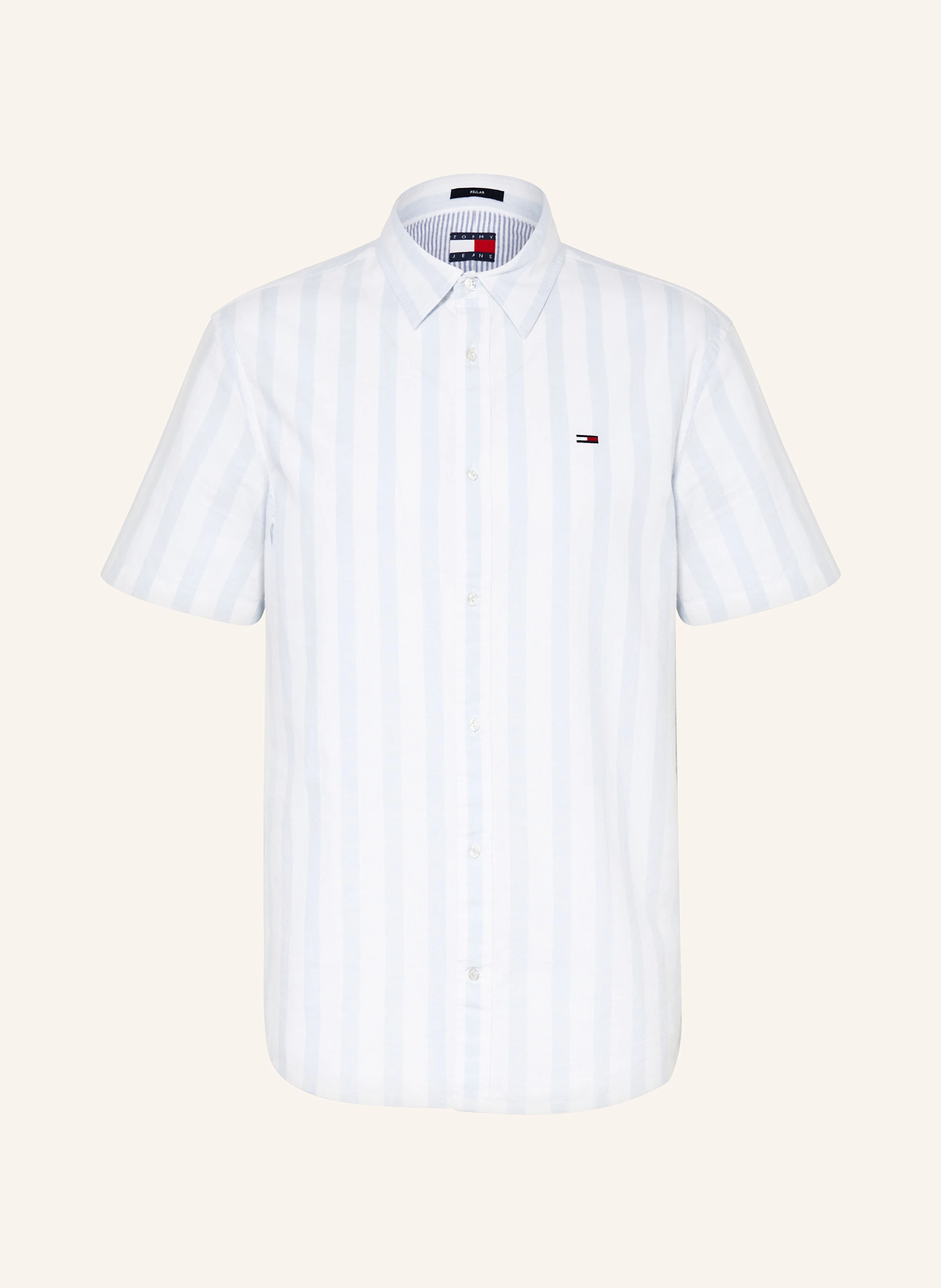 TOMMY JEANS Kurzarm-Hemd Regular Fit