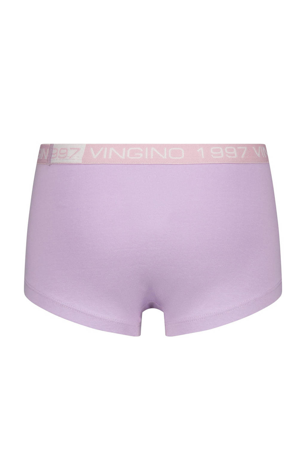 short Graphic - set van 5 paars/multicolor
