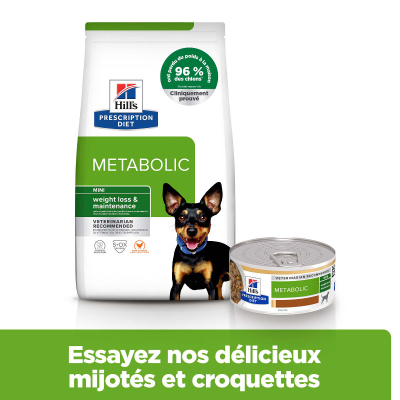 Hill's Vet Hundefutter Prescription Diet Metabolic Mini Huhn 9kg