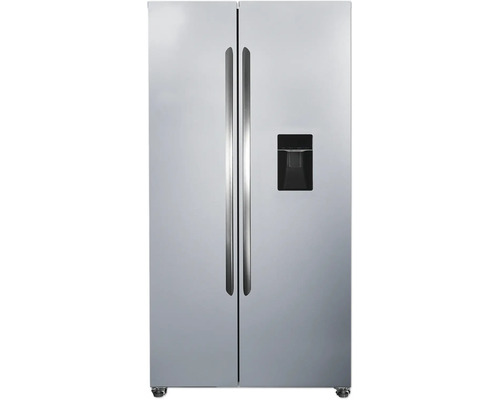 PKM SBS450NFDWDEIX koel-vriescombinatie, BxHxD 91 x 177 x 59 cm, koelgedeelte 288 l, vriesgedeelte 151 l