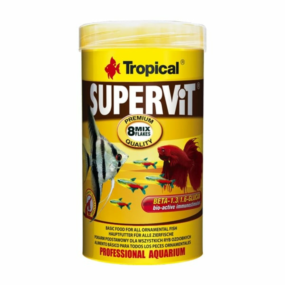 Supervit 1000ml : nourriture pour poissons tropicaux