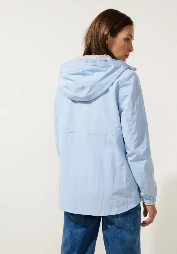 Moderner Windbreaker - happy blue