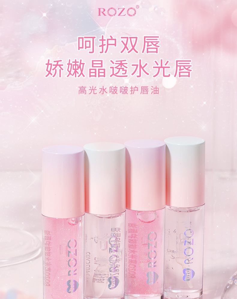 ROZO - Bubble Glossy Lip Oil - 2 soorten