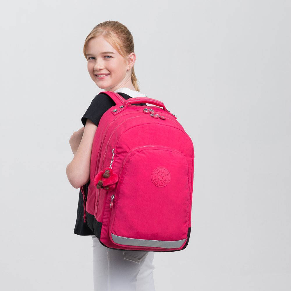Kipling Kipling Class Room Rugzak true pink