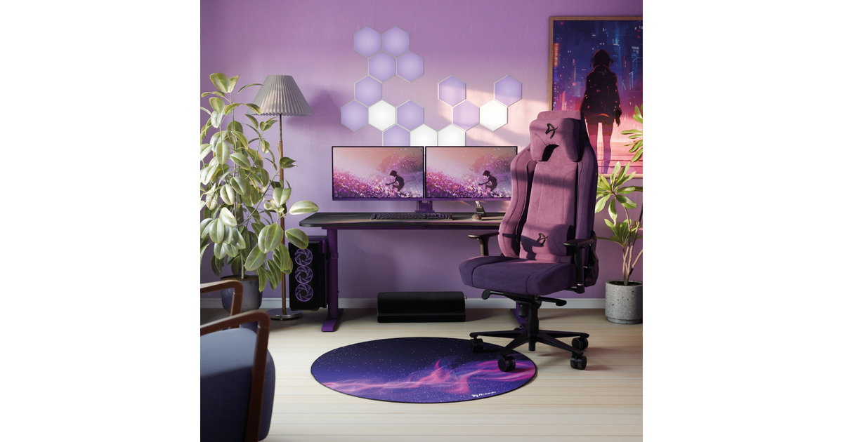 ArozziArena PC Mount - Purple bevestiging  (Donkerpaars)