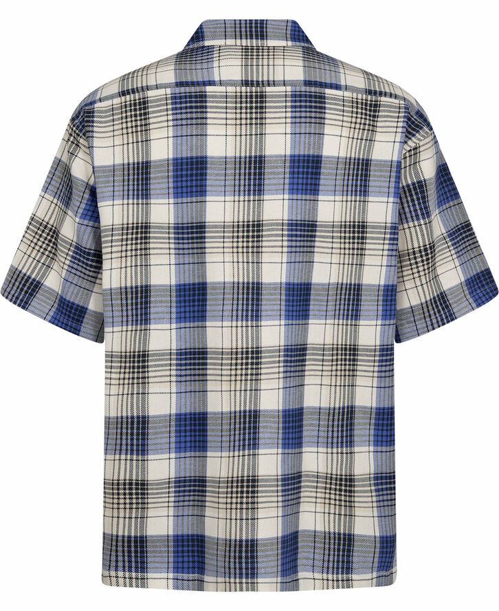 Woodbird WBBanks Emboid Shirt Blue check