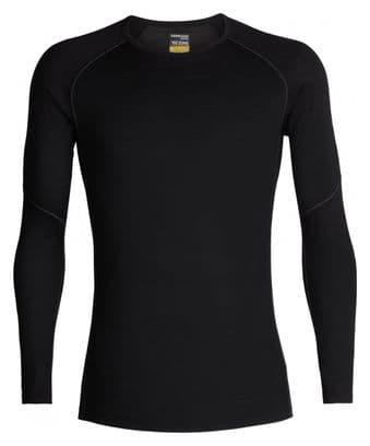 Maillot Manches Longues Icebreaker 150 Zone Crewe Noir