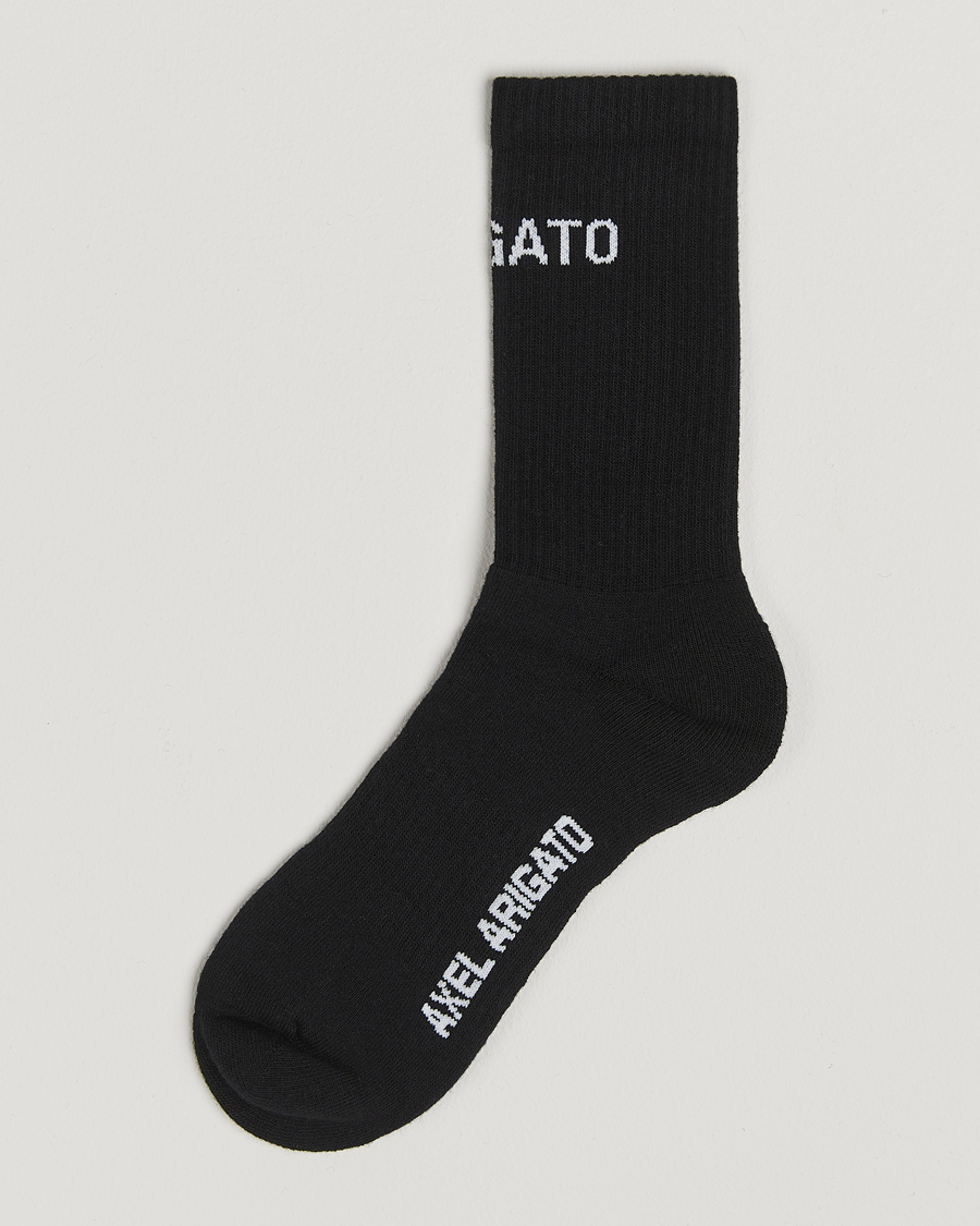 Axel Arigato Logo Tube Sock Black