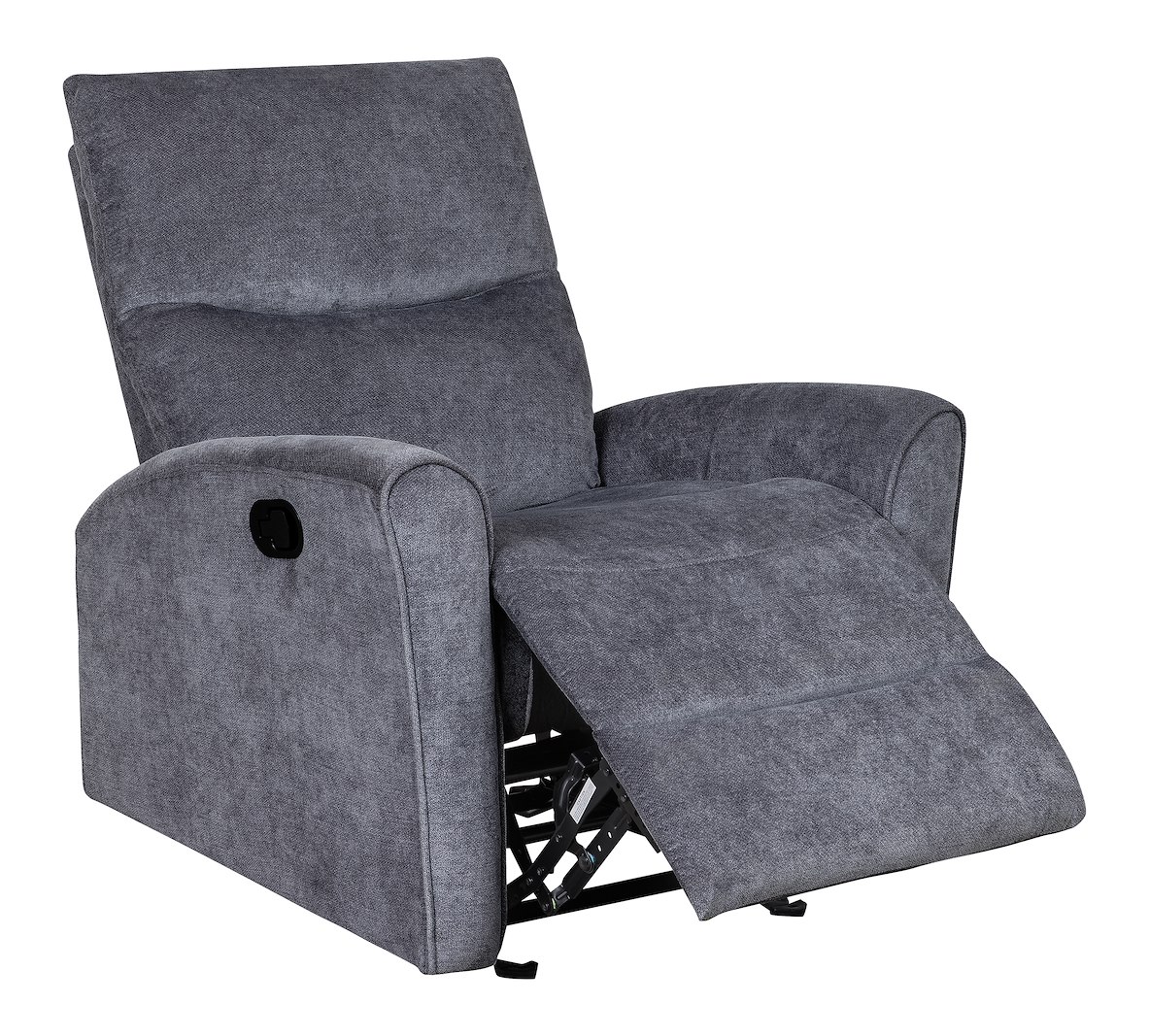 Boston Recliner Stoff Slowly Mørk Grå