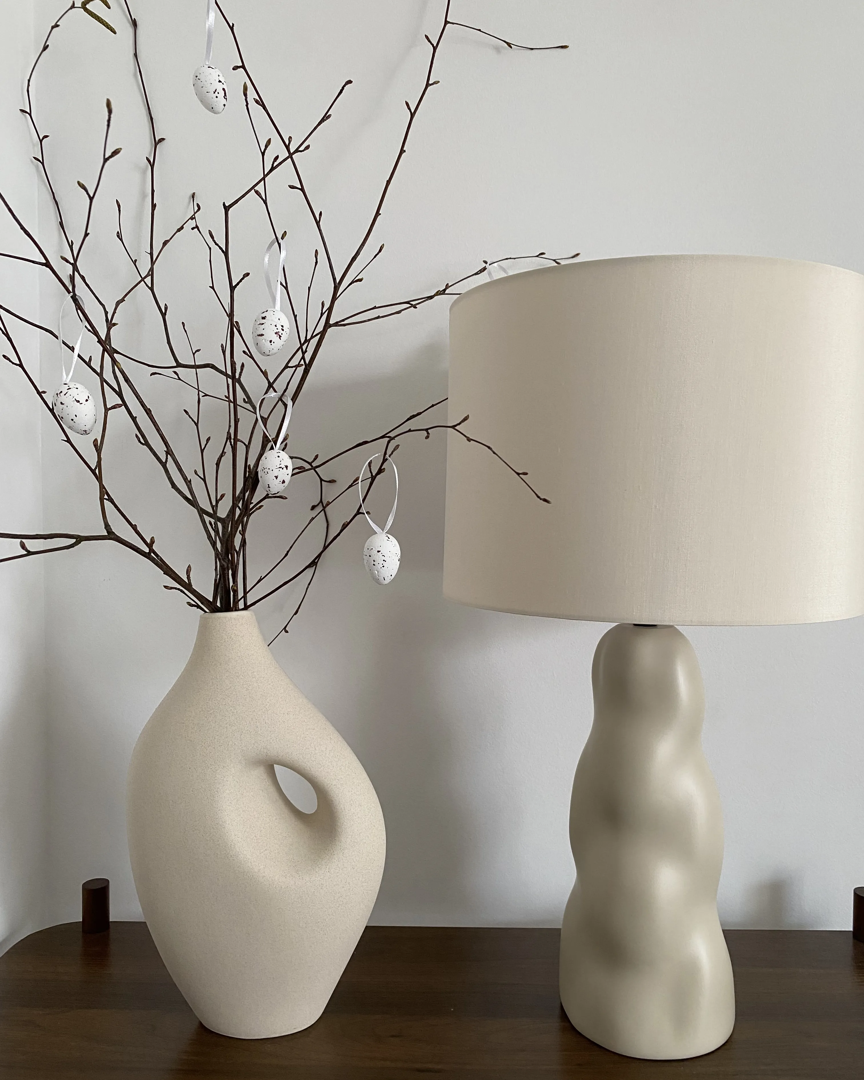 Tafellamp VILAR Keramiek Beige