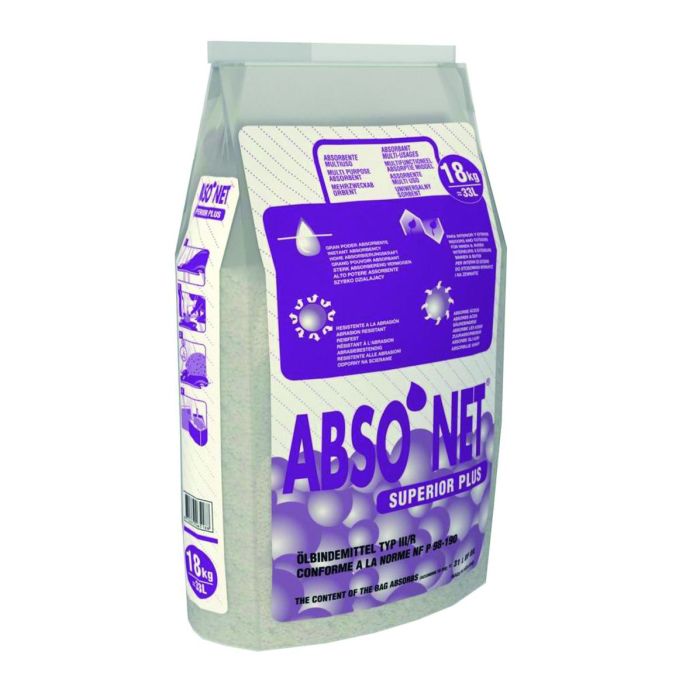 Absorptiekorrel Vloerkorrel 18kg P61053 Multi Sorb Superior Plus Harde Korrel 18kg (P61053)