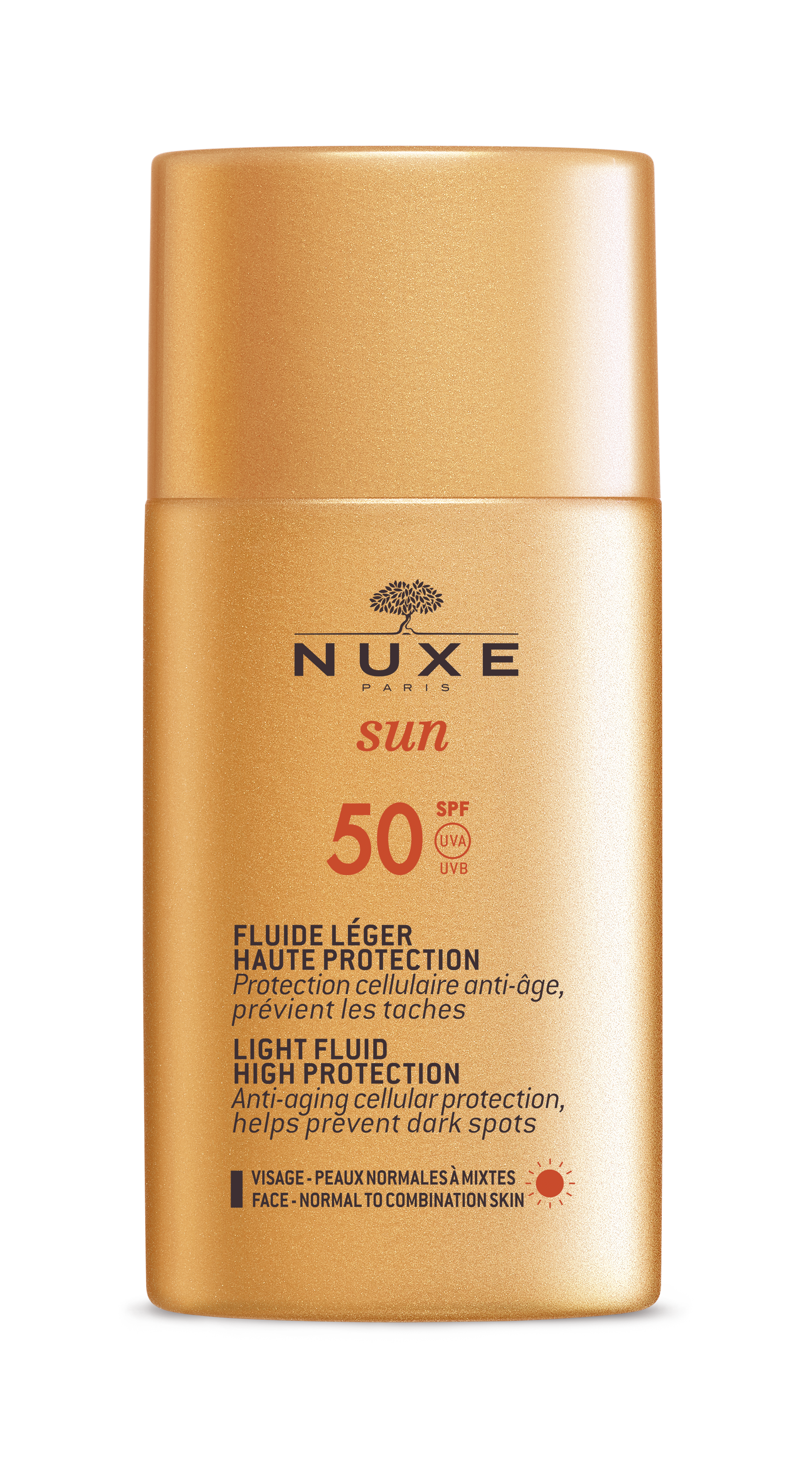 NUXE Sun Visage Haute Protection SPF50 lég Fl 50 ml