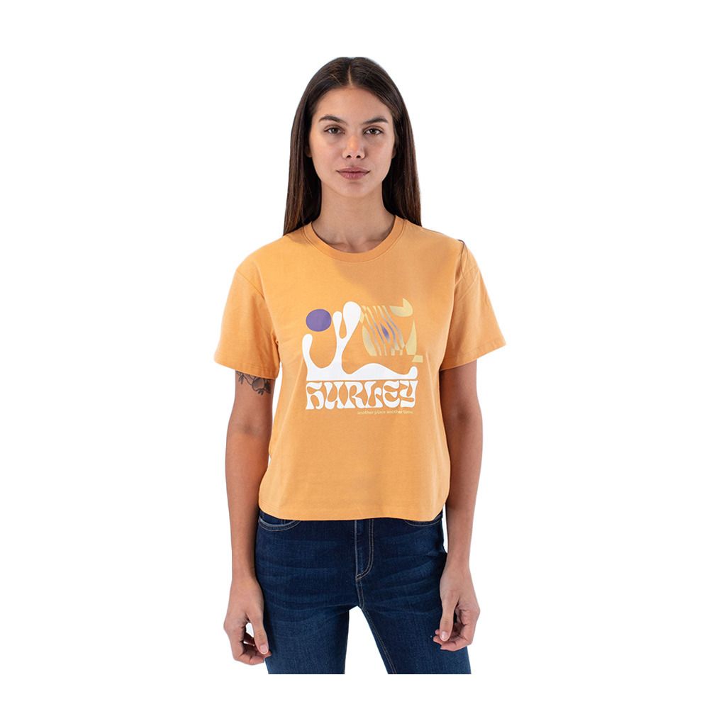 Hurley ANOTHER TIME - Tee-shirt Femme cly