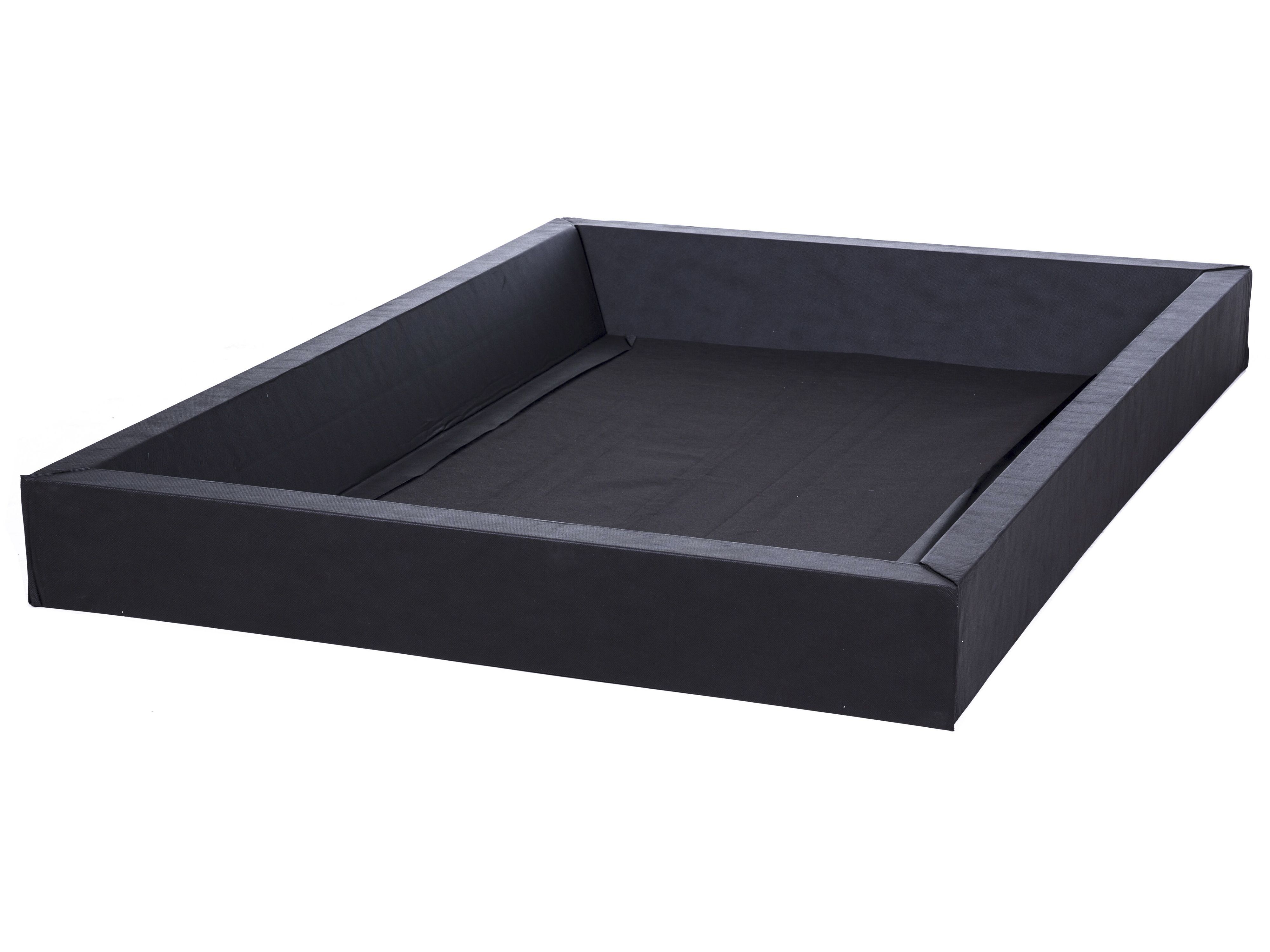 Waterbed Fluweel BAJONNA 180 x 200 cm Taupe
