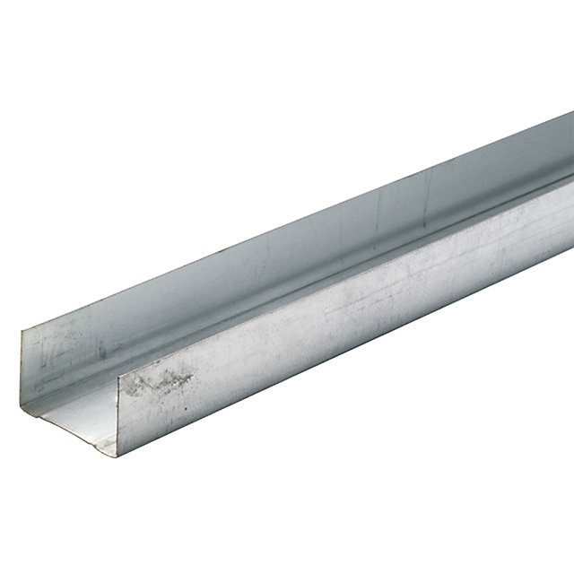 Lot de 10 Rail R48 acier galvanisé 3m