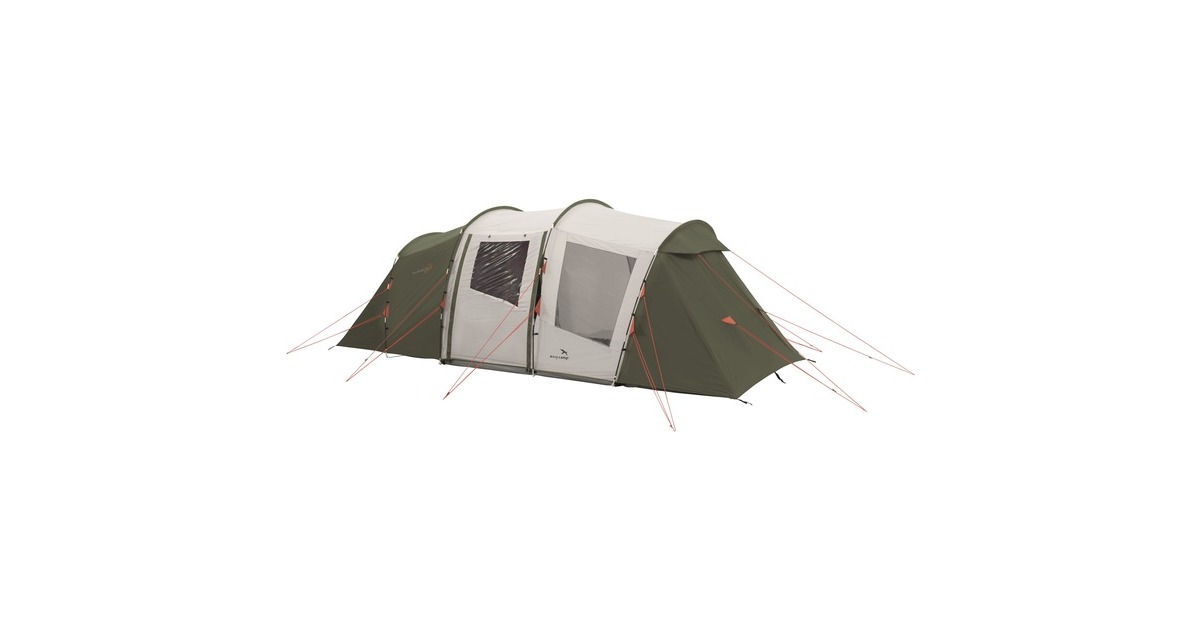 Easy CampHuntsville Twin 600 tent  (Olijfgroen/lichtgrijs, 6 personen)