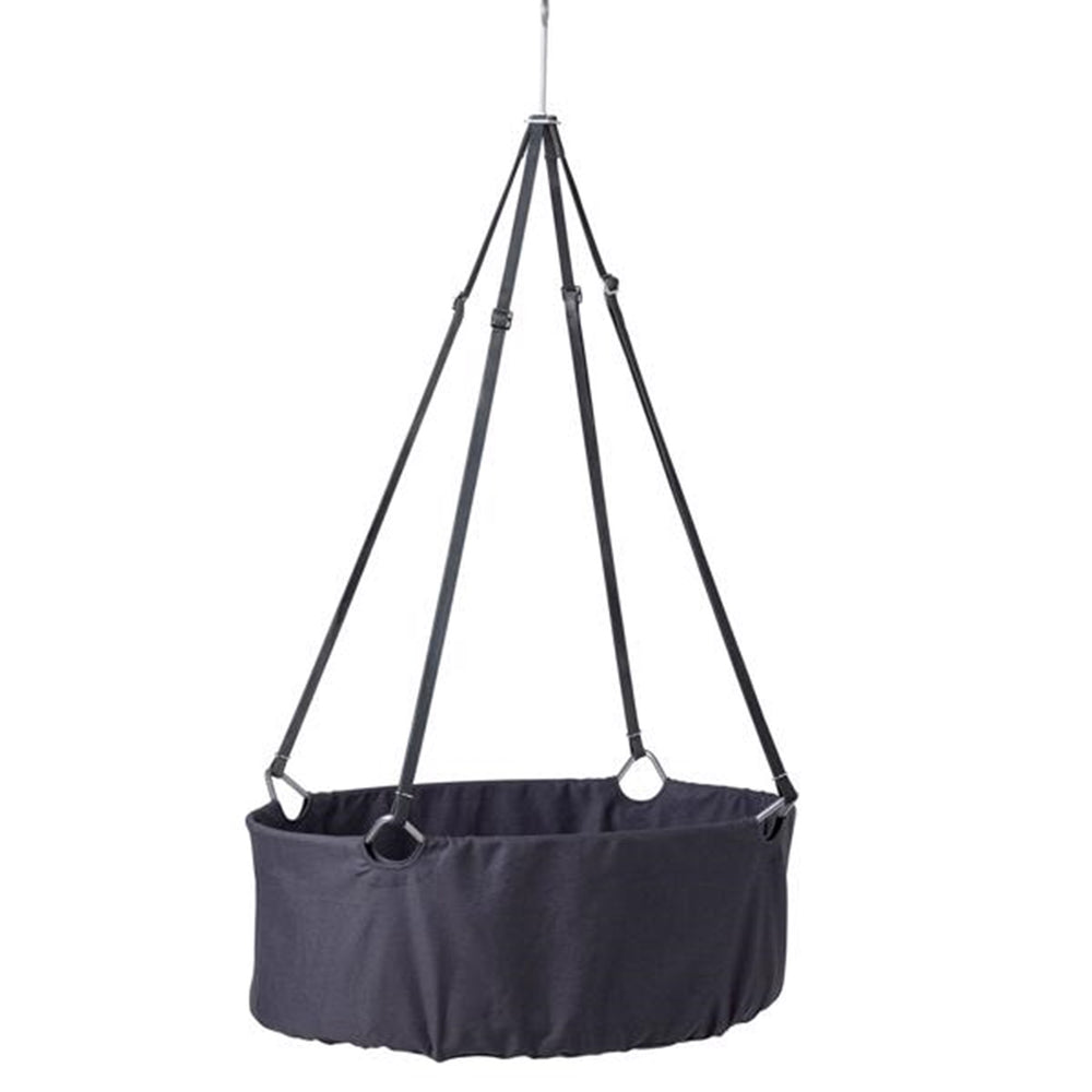 Køb Leander Vugge m. Madras Grey
