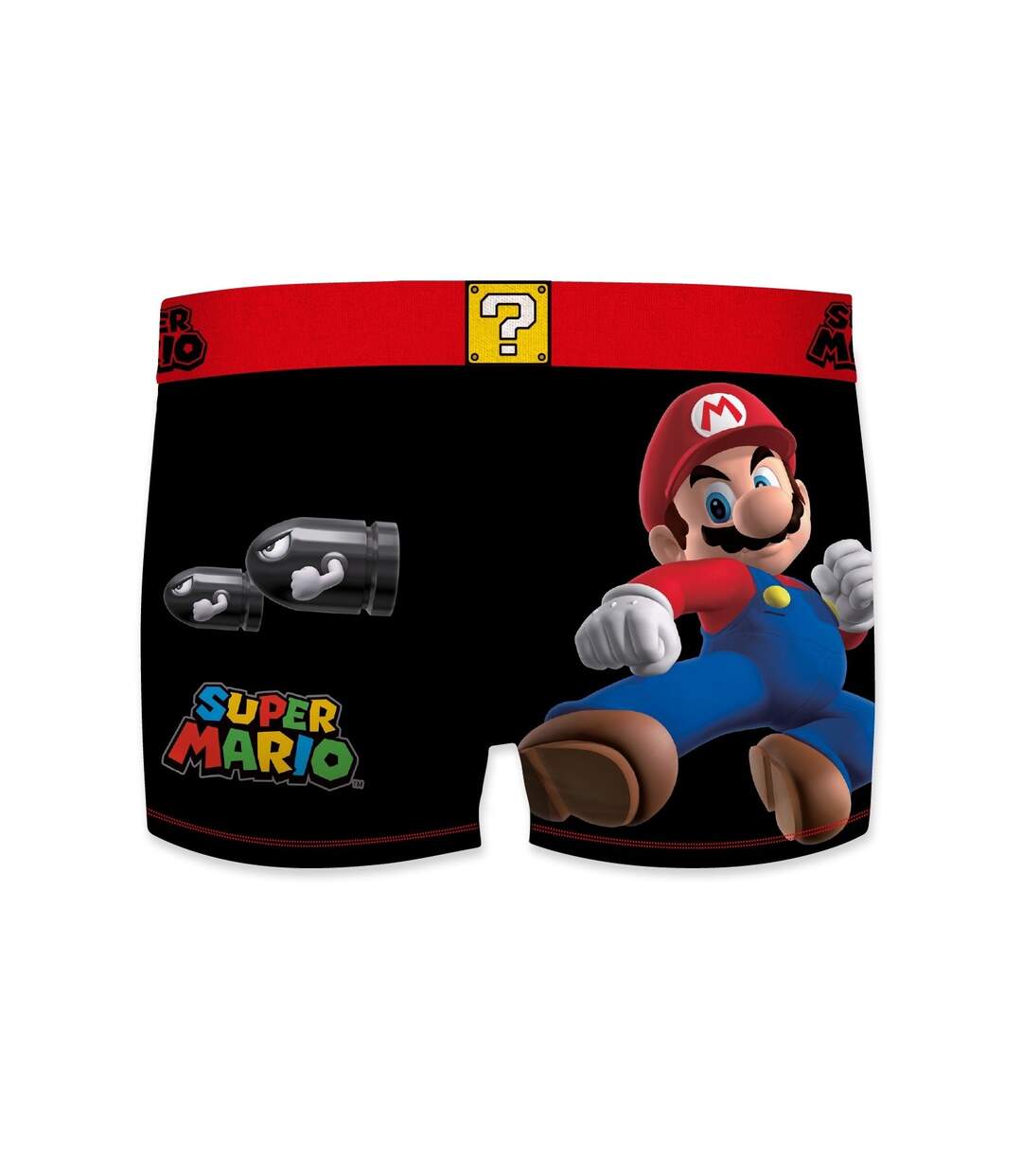 Boxer Homme Mario, Donkey Kong, Calecon Homme, SUPER MARIO, Agréable et Ajustement Parfait (Lot de 4)