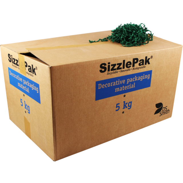 SizzlePak® Vulmateriaal, papier, 5kg, groen