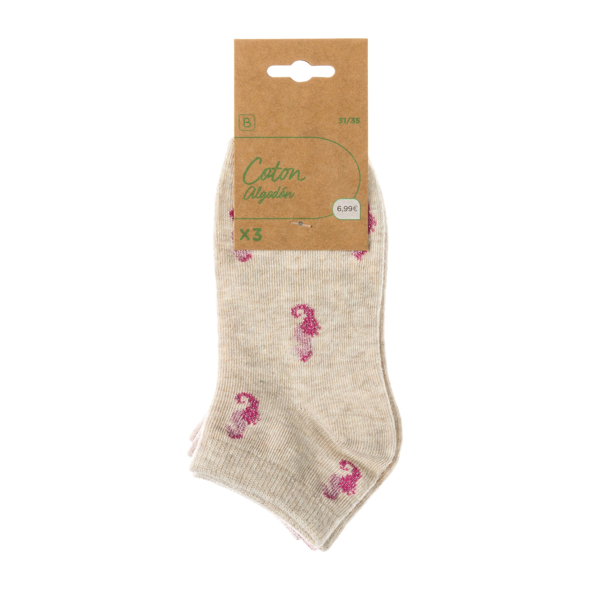 Chaussettes Enfant rose