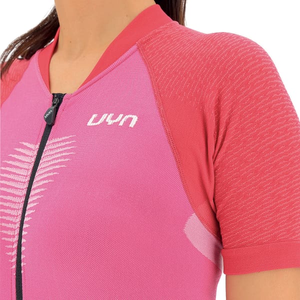 Maillot vélo UYN LADY BIKING GRANFONDO OW SHIRT SH_SL MAGENTA/JAZZY
